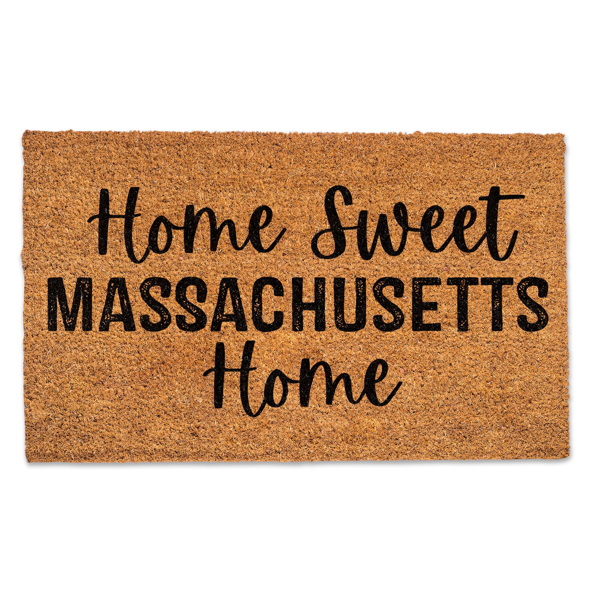 DII® Home Sweet Massachusetts Home Door Mat